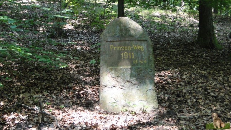 Ritterstein Nr. 041-2b Prinzen-Weg.JPG - Ritterstein Nr. 41 Prinzenweg 1911